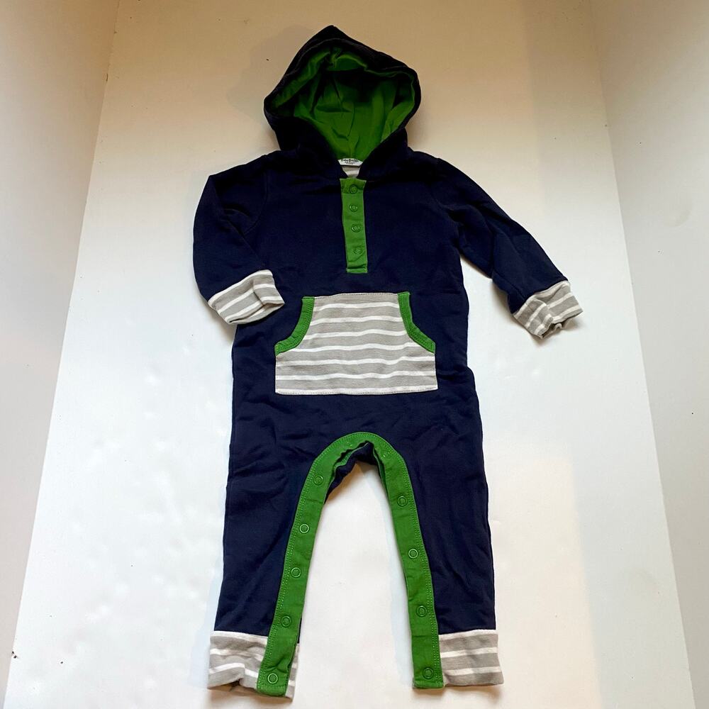 Baby Boden Navy One Piece Romper